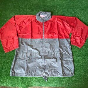 Rainfair Vintage Hooded Windbreaker Raincoat Regatta Boating Jacket Size L